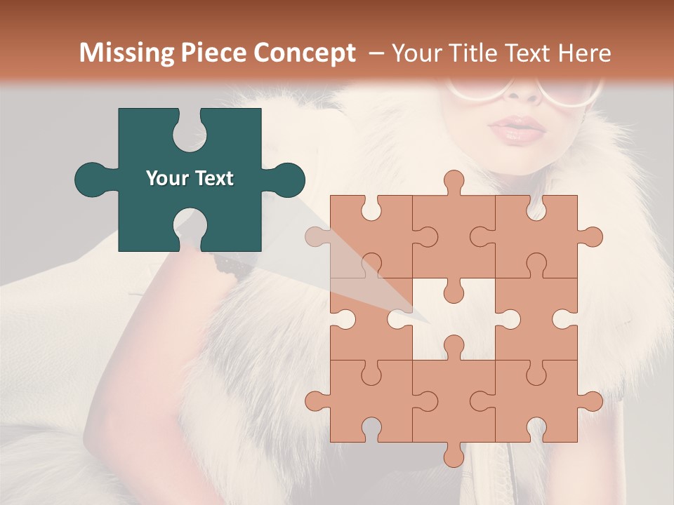 Closeup Refinement Decorations PowerPoint Template