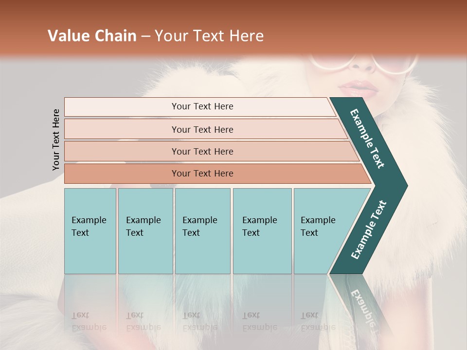Closeup Refinement Decorations PowerPoint Template