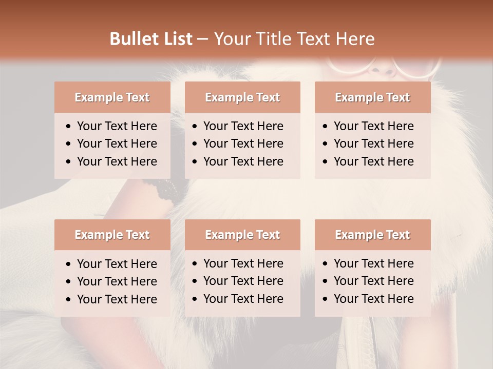 Closeup Refinement Decorations PowerPoint Template