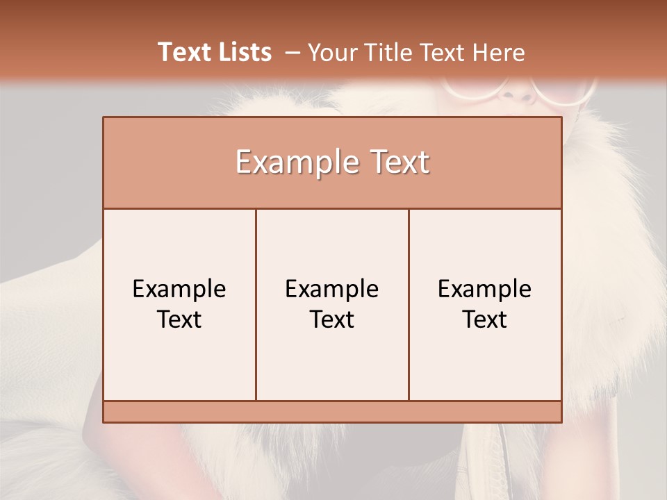 Closeup Refinement Decorations PowerPoint Template