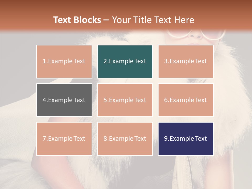 Closeup Refinement Decorations PowerPoint Template