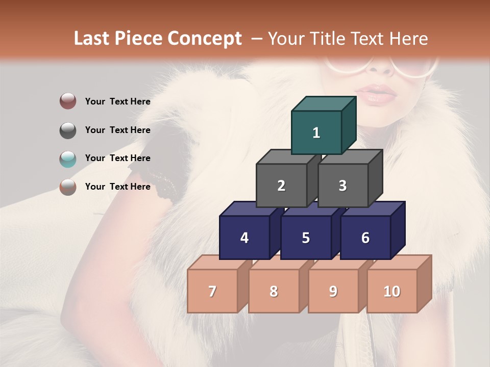 Closeup Refinement Decorations PowerPoint Template