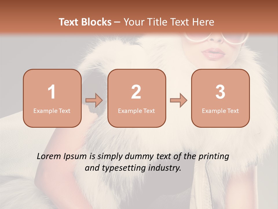 Closeup Refinement Decorations PowerPoint Template