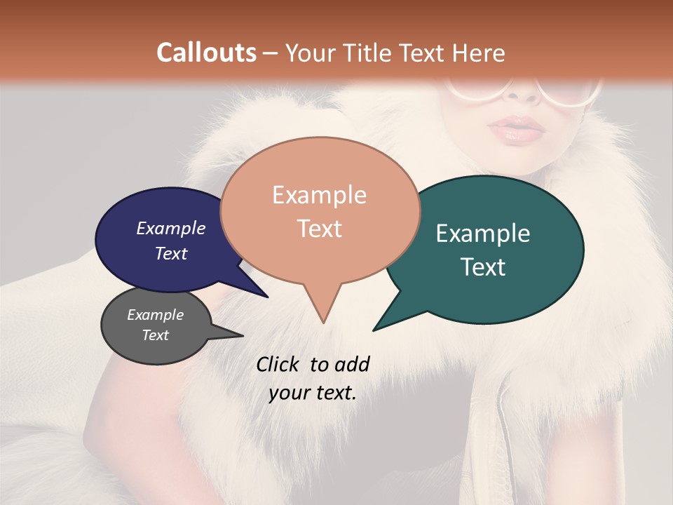 Closeup Refinement Decorations PowerPoint Template