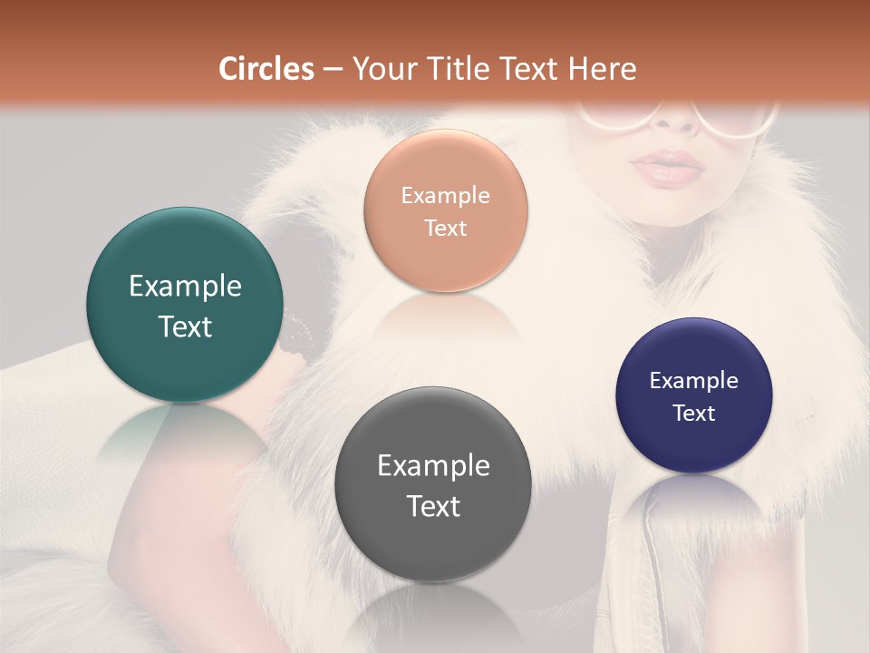 Closeup Refinement Decorations PowerPoint Template