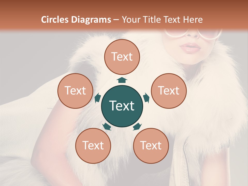Closeup Refinement Decorations PowerPoint Template