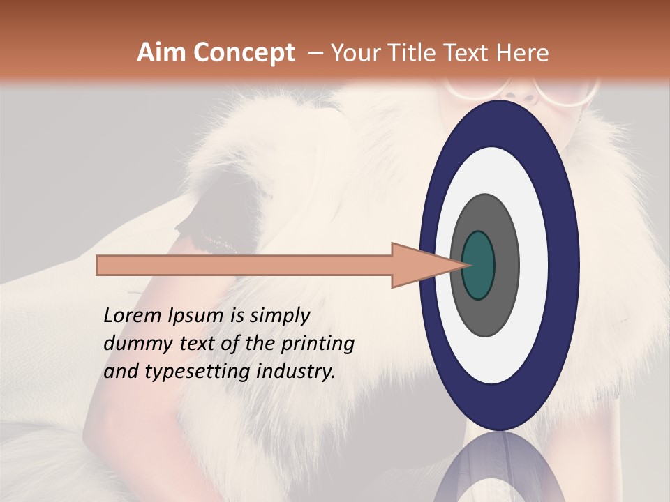 Closeup Refinement Decorations PowerPoint Template