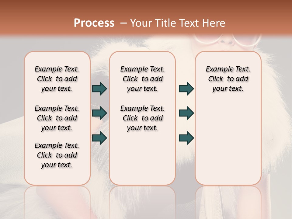 Closeup Refinement Decorations PowerPoint Template