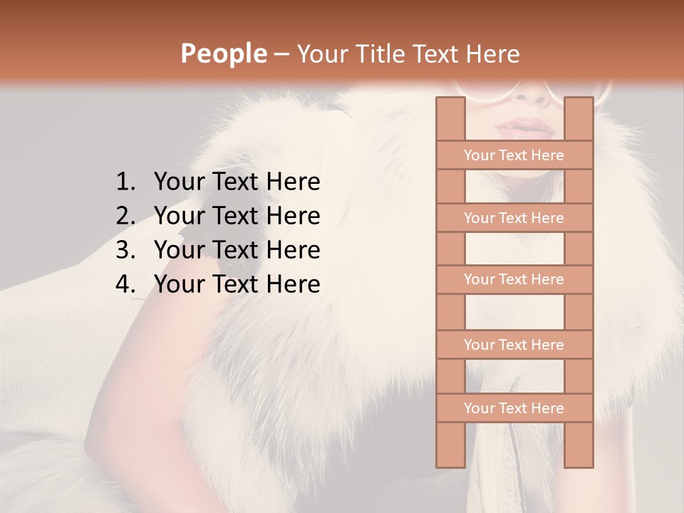 Closeup Refinement Decorations PowerPoint Template