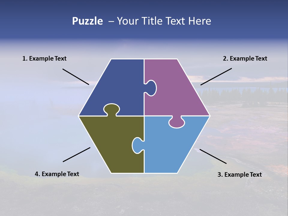 Sunlight Thermal Beauty PowerPoint Template