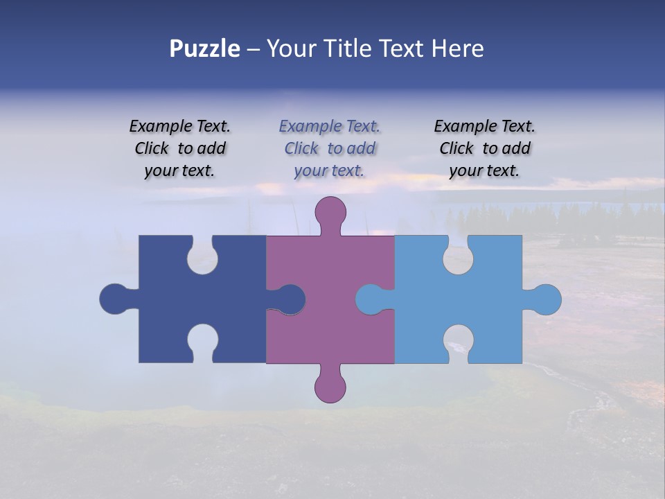 Sunlight Thermal Beauty PowerPoint Template