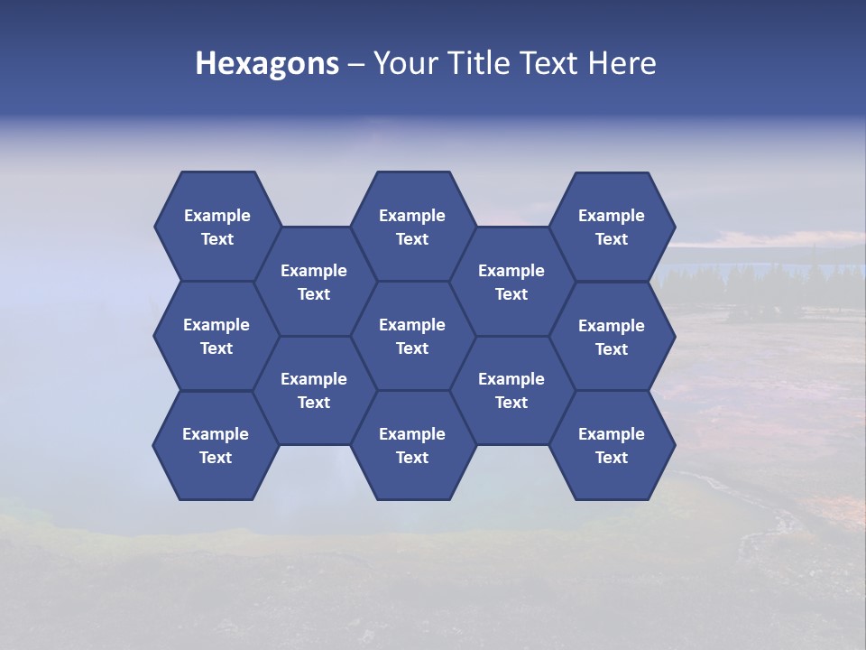 Sunlight Thermal Beauty PowerPoint Template