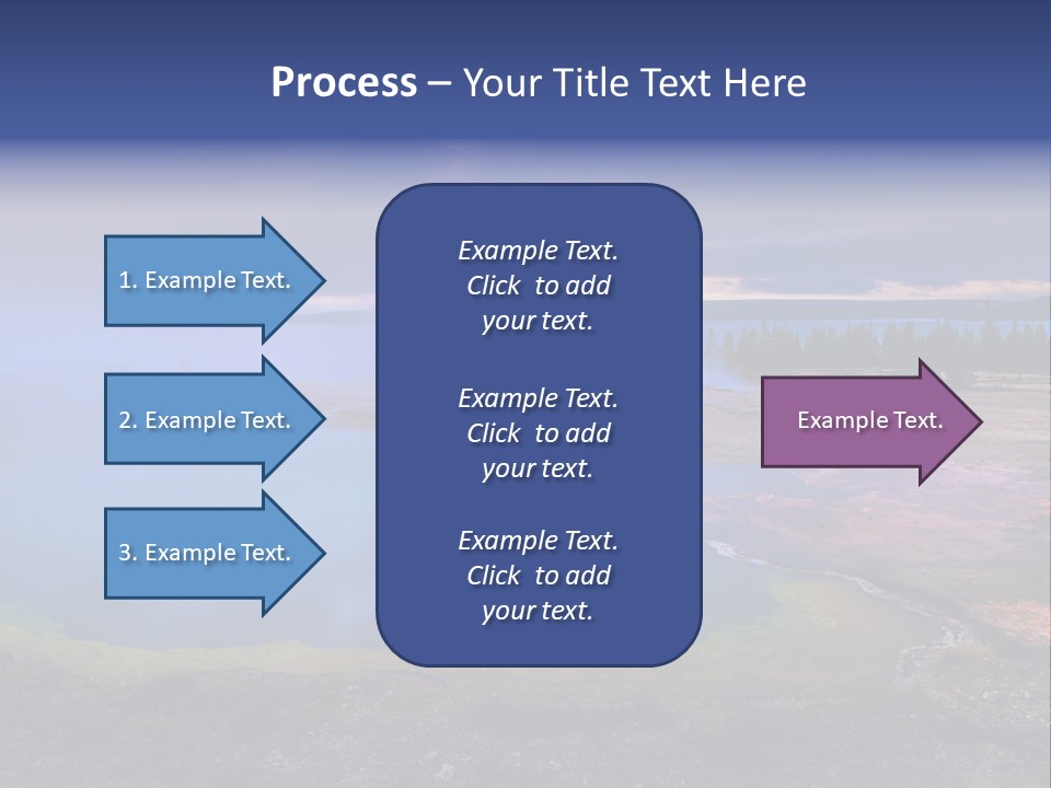 Sunlight Thermal Beauty PowerPoint Template