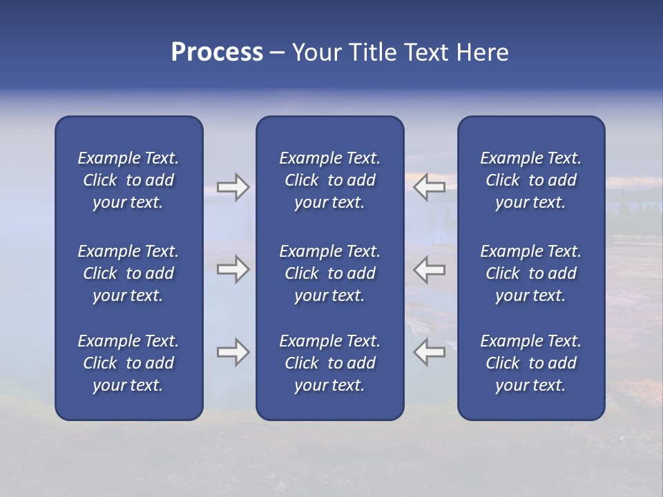 Sunlight Thermal Beauty PowerPoint Template