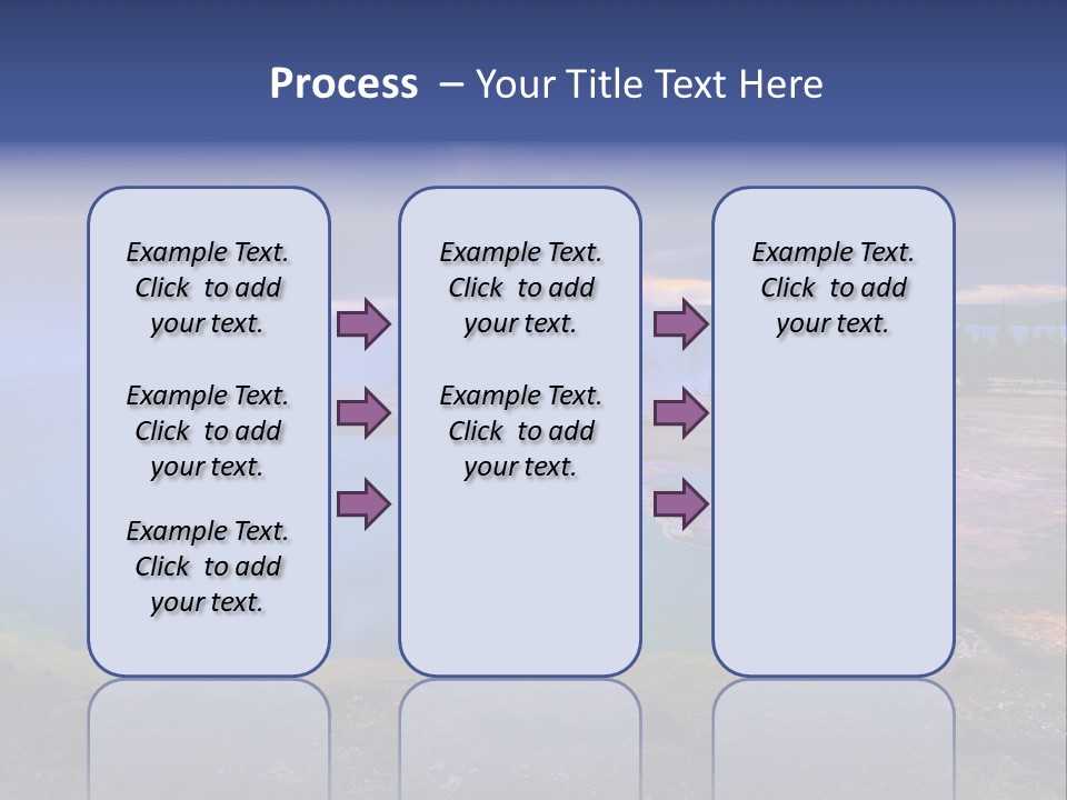 Sunlight Thermal Beauty PowerPoint Template