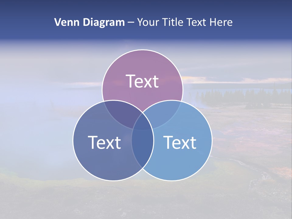 Sunlight Thermal Beauty PowerPoint Template