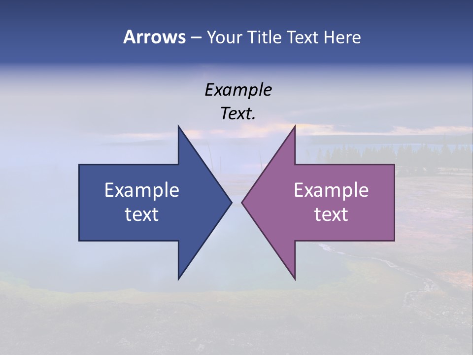Sunlight Thermal Beauty PowerPoint Template
