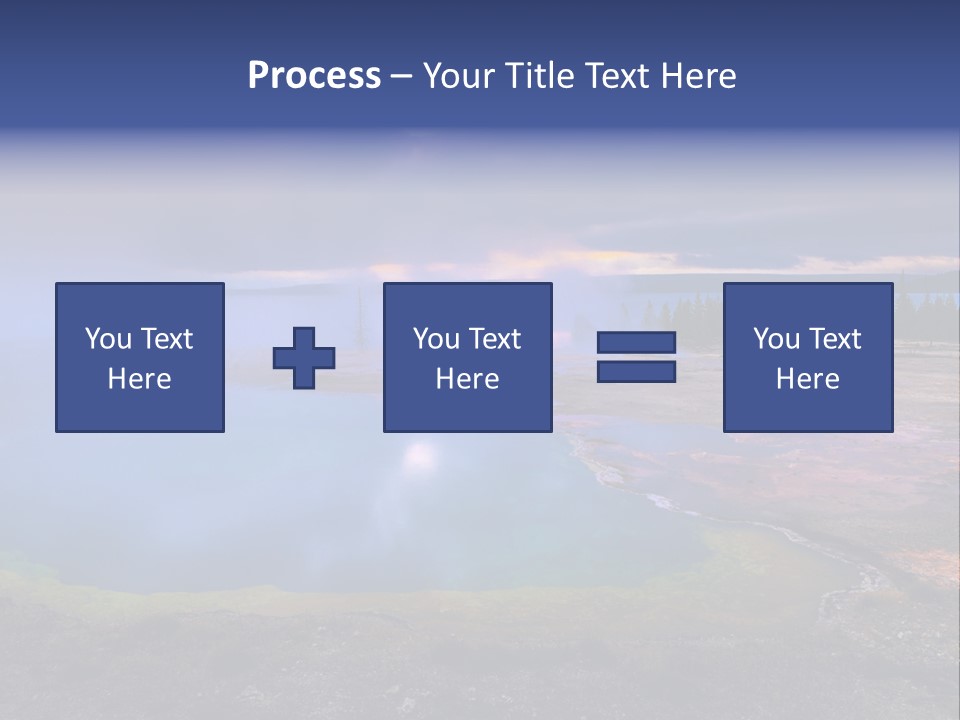 Sunlight Thermal Beauty PowerPoint Template