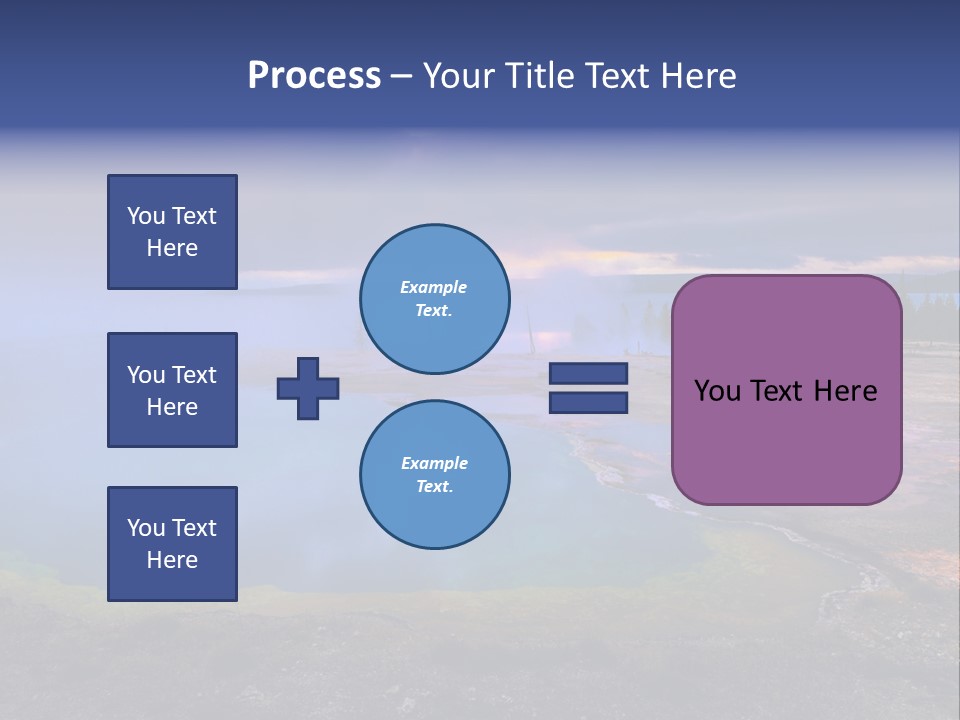 Sunlight Thermal Beauty PowerPoint Template