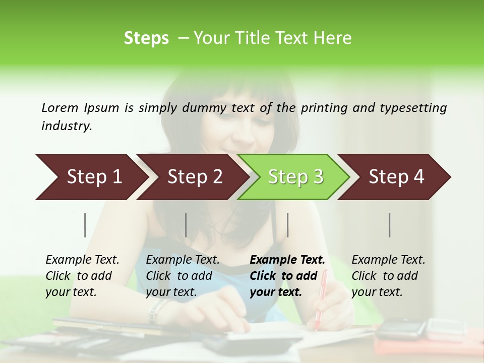 Meditate Interior Thoughtful PowerPoint Template