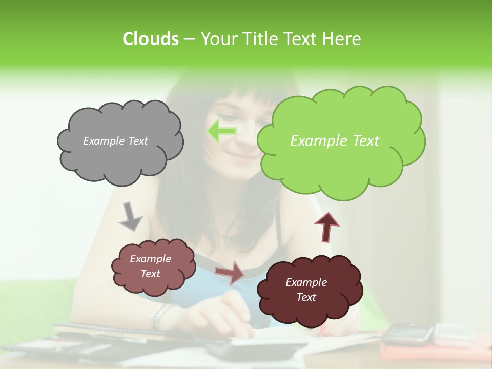 Meditate Interior Thoughtful PowerPoint Template