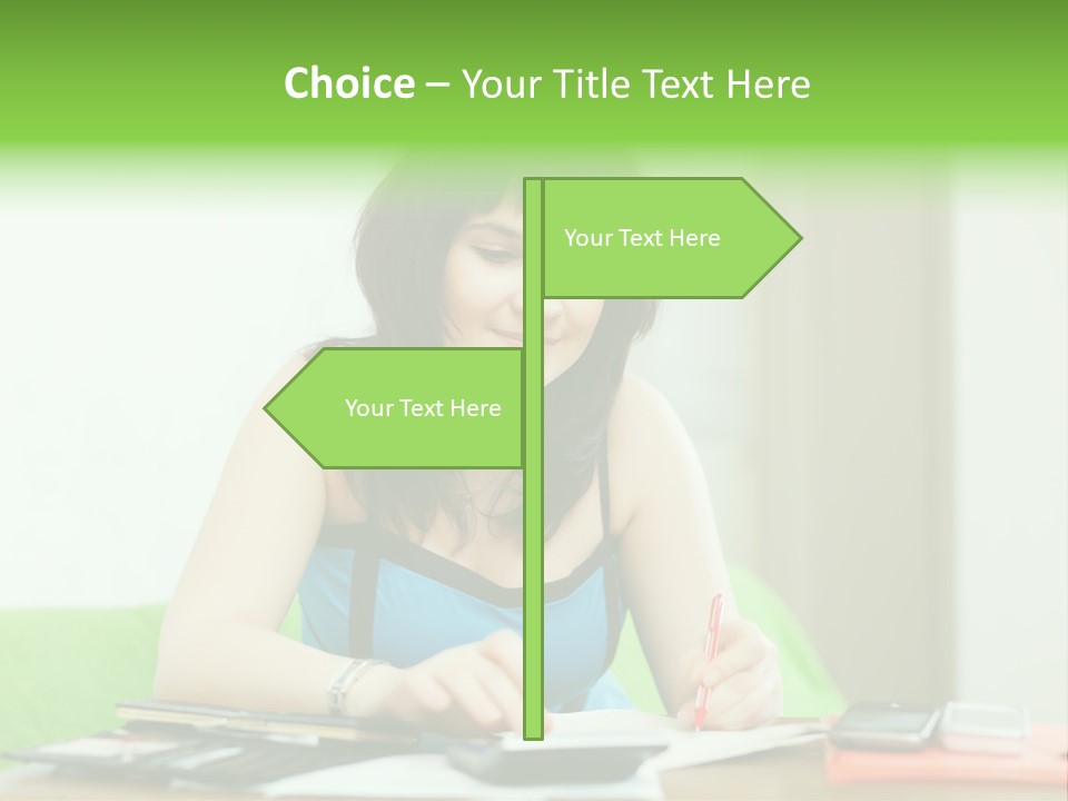 Meditate Interior Thoughtful PowerPoint Template