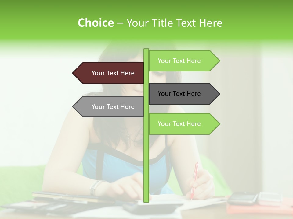 Meditate Interior Thoughtful PowerPoint Template