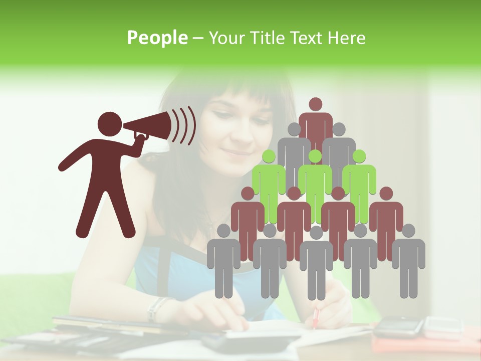 Meditate Interior Thoughtful PowerPoint Template