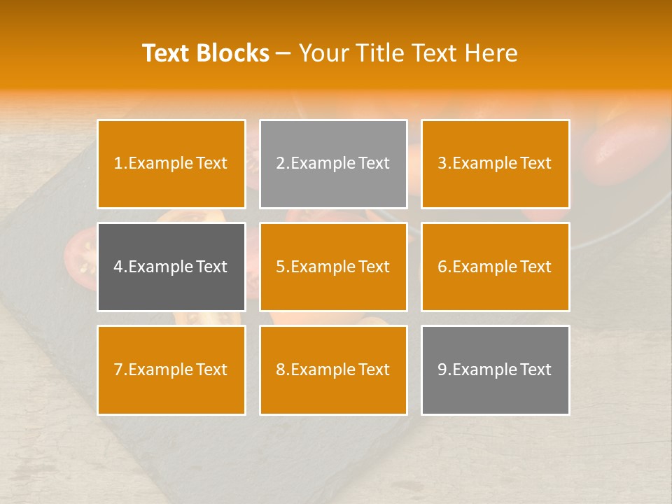 Wood Fresh Ripe PowerPoint Template