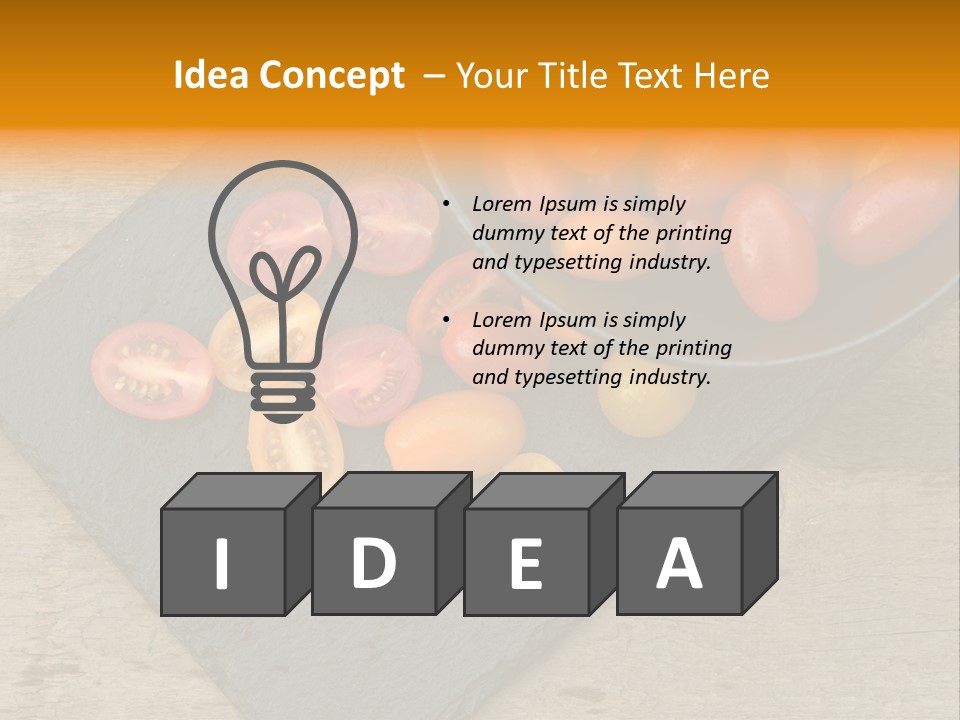 Wood Fresh Ripe PowerPoint Template