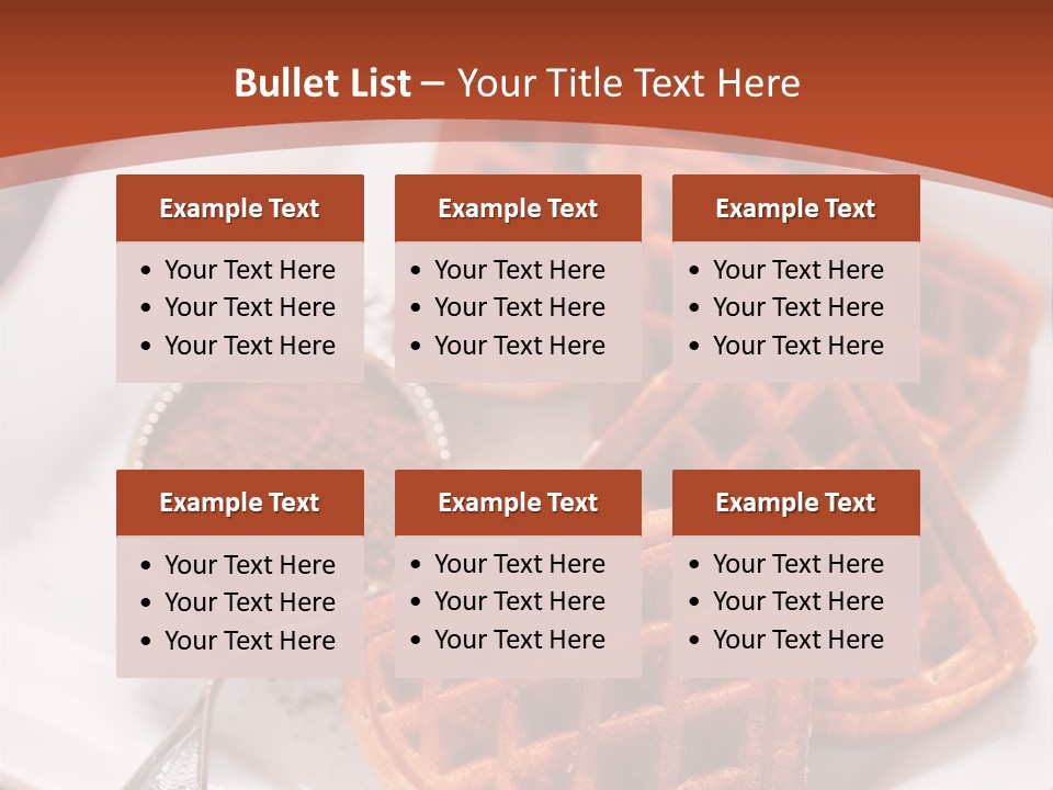 Biscuit Brown Diet PowerPoint Template