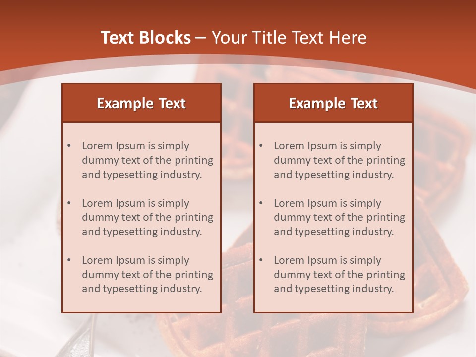 Biscuit Brown Diet PowerPoint Template