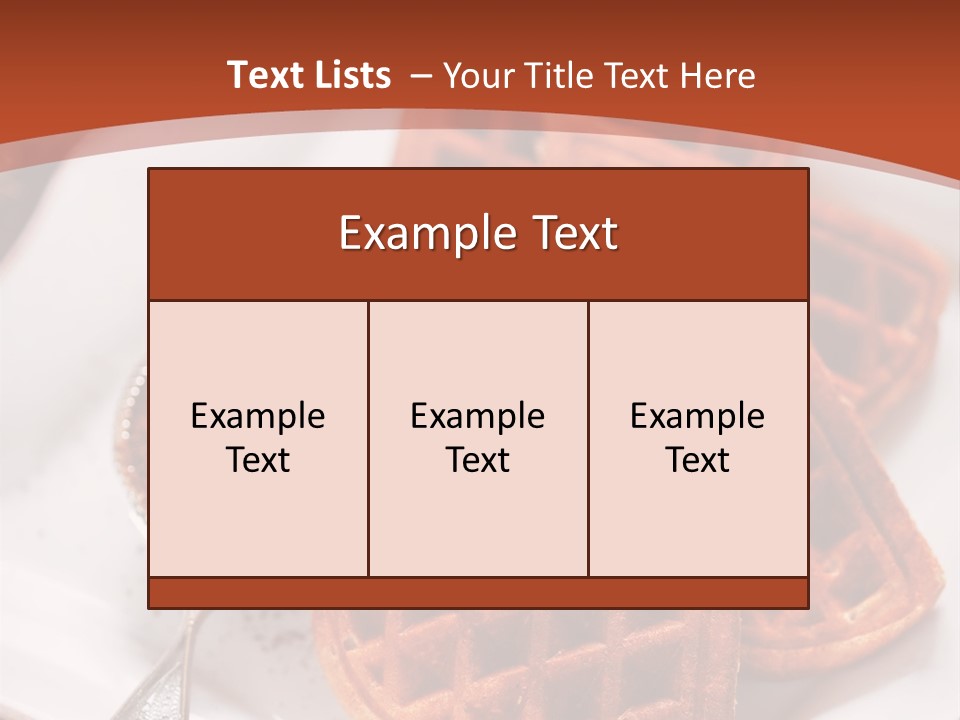 Biscuit Brown Diet PowerPoint Template