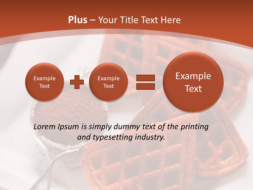 Biscuit Brown Diet PowerPoint Template