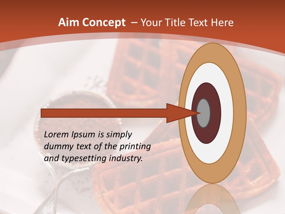 Biscuit Brown Diet PowerPoint Template