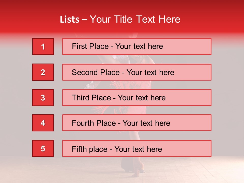 Passion Dance Ballet PowerPoint Template