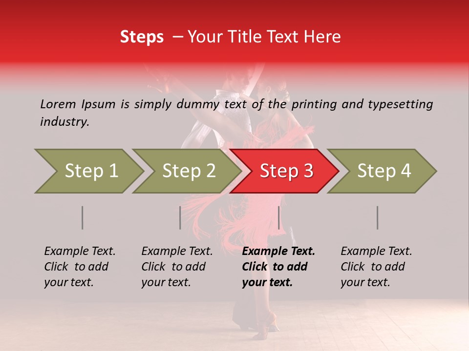 Passion Dance Ballet PowerPoint Template