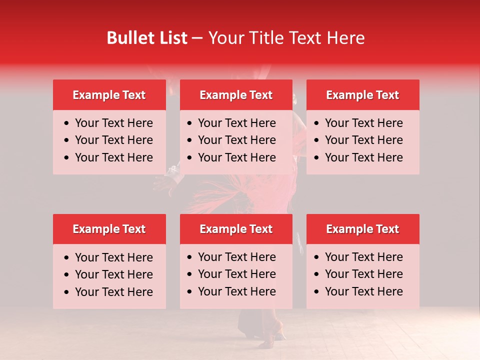 Passion Dance Ballet PowerPoint Template