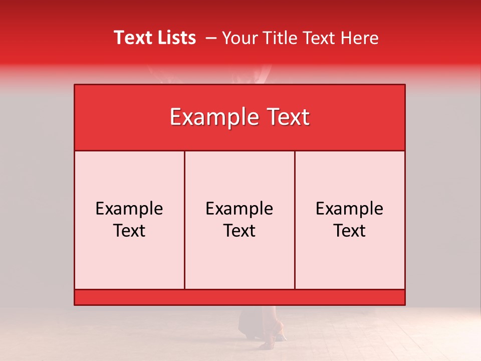 Passion Dance Ballet PowerPoint Template