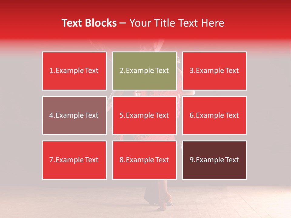 Passion Dance Ballet PowerPoint Template