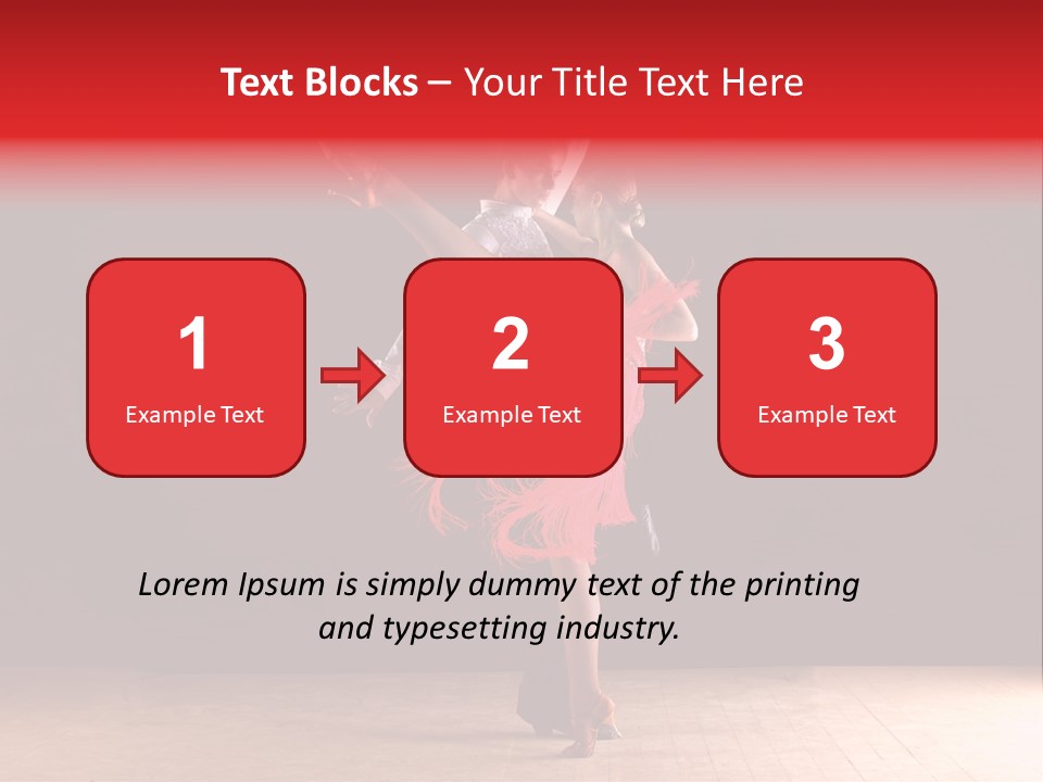 Passion Dance Ballet PowerPoint Template