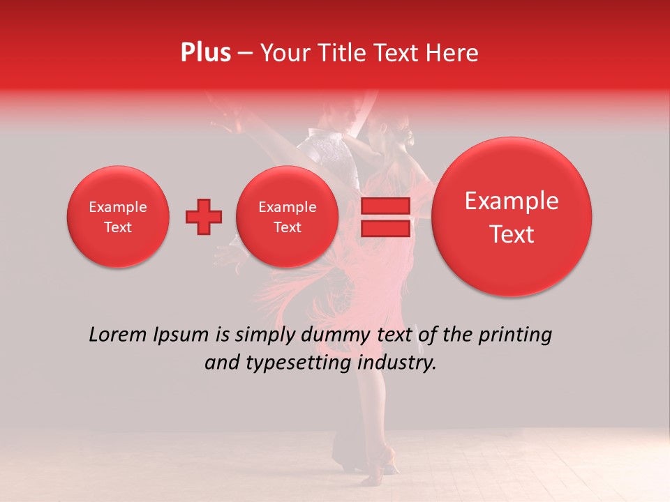 Passion Dance Ballet PowerPoint Template