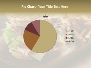Cheese Toast Bread Blt PowerPoint Template