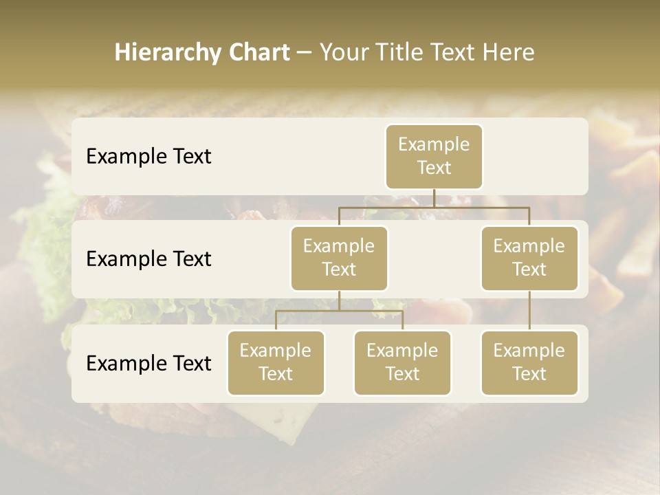 Cheese Toast Bread Blt PowerPoint Template