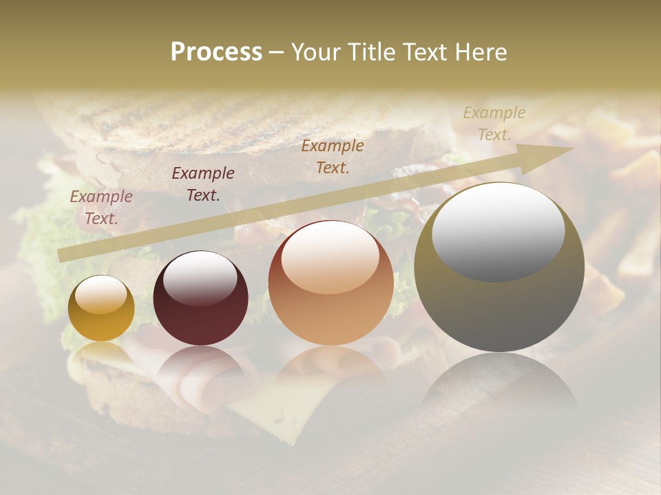 Cheese Toast Bread Blt PowerPoint Template