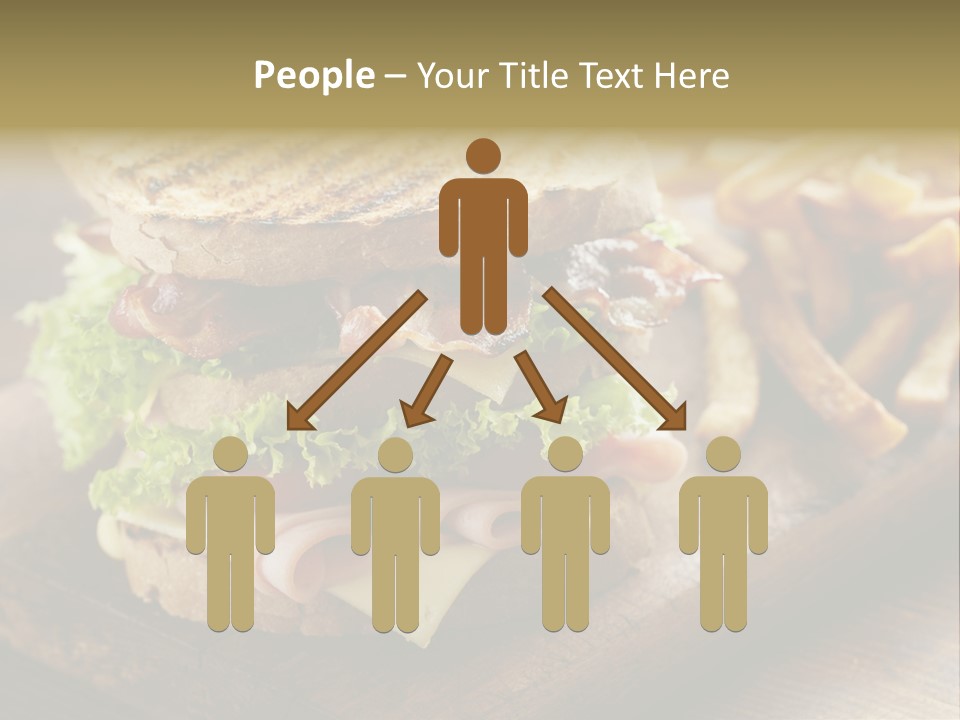 Cheese Toast Bread Blt PowerPoint Template