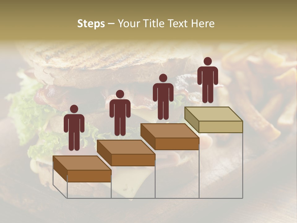 Cheese Toast Bread Blt PowerPoint Template