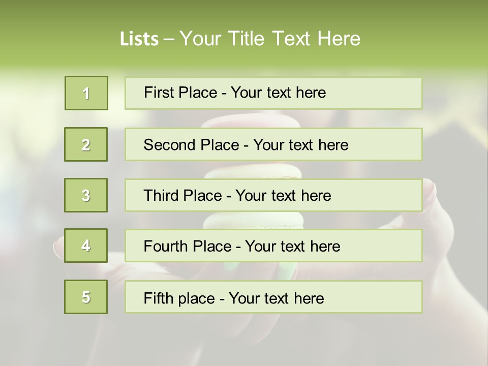 Luxury Hair Home Baked PowerPoint Template