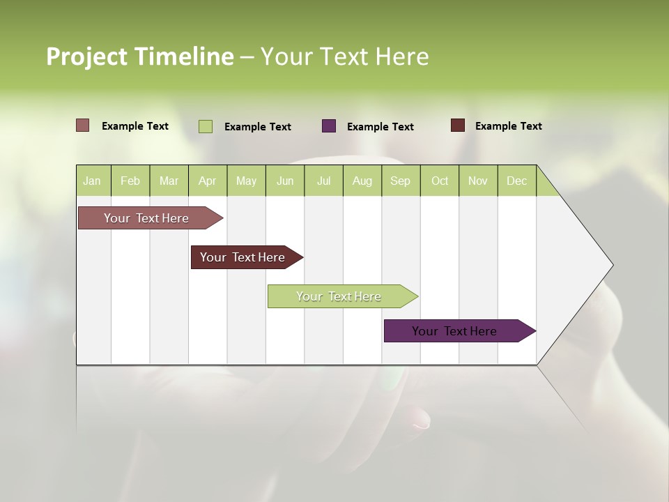 Luxury Hair Home Baked PowerPoint Template