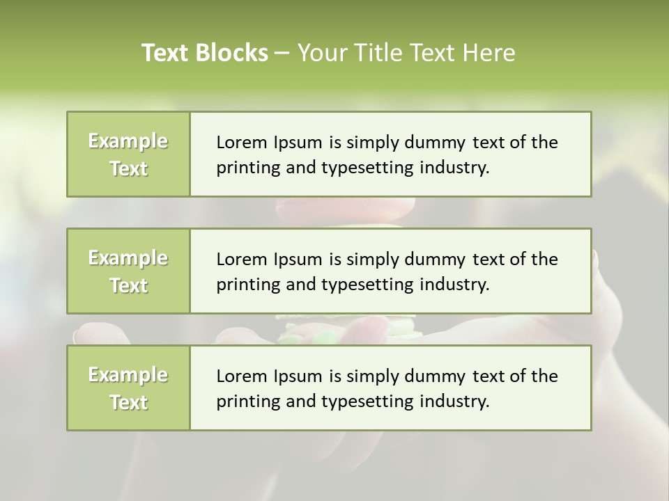 Luxury Hair Home Baked PowerPoint Template